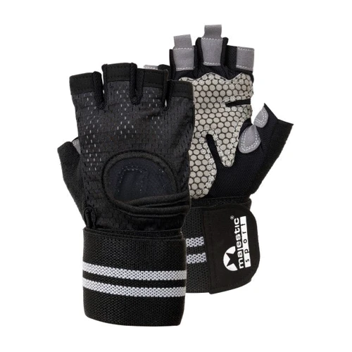 Рукавичка для фітнесу Majestic Sport (M-LFG-G-L) - Black-L