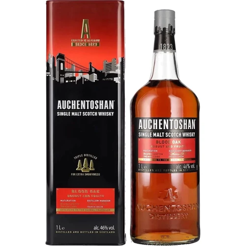 Виски Auchentoshan Blood Oak 1 л (BWR7475)