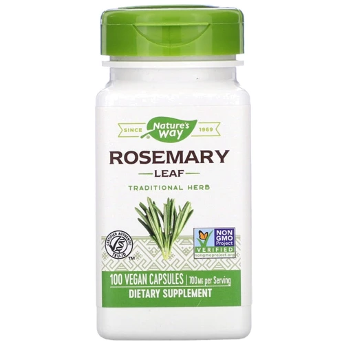 Nature's Way Rosemary Leaves, 350 mg, 100 Vegan Capsules (NW14162)
