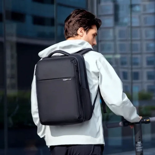 Сумка для ноутбука Mark Ryden 15.6" Amos Black (MR9418): Місткість ноутбук, блок питания, аксессуары