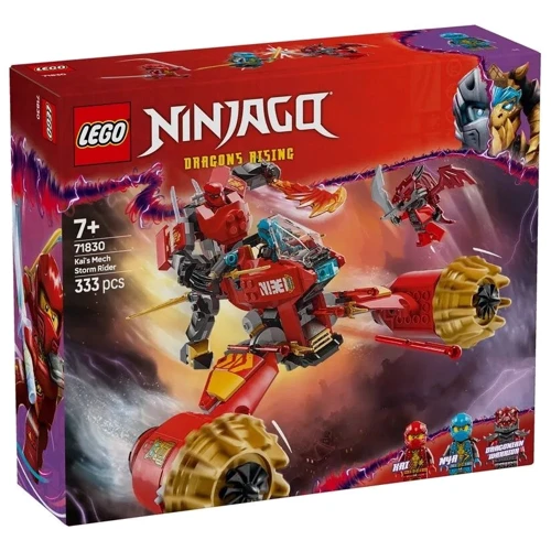 Конструктор LEGO Ninjago Штормовой робот-всадник Кая 333 деталей (71830)