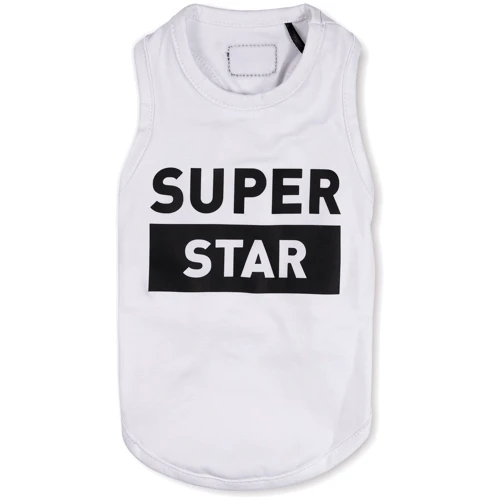 Борцовка для собак Природа Superstar XS белая (4823082421824)