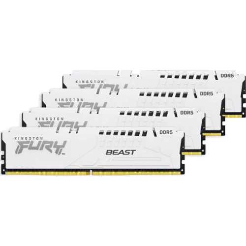 Kingston FURY 128 GB (4x32GB) DDR5 5600 MHz Beast White (KF556C40BWK4-128)