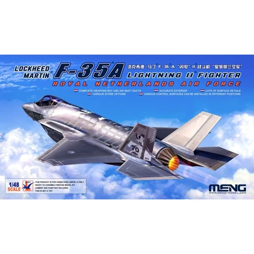 Истребитель Meng Lockheed Martin F-35A Lightning II (Королевские ВВС Нидерландов)
