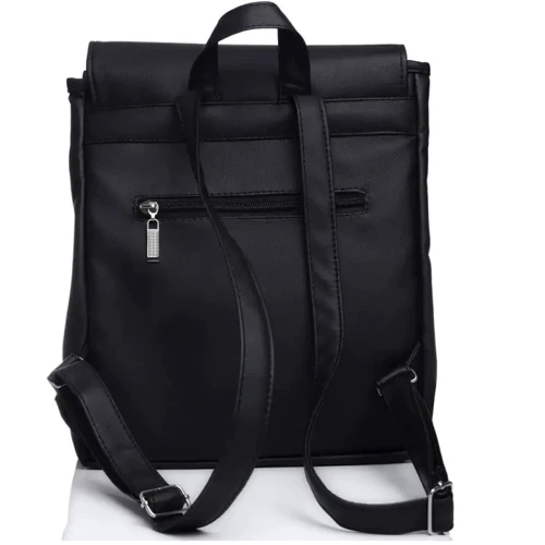 Жіночий рюкзак Sambag Loft MEN чорний (22120001): Стать Женский