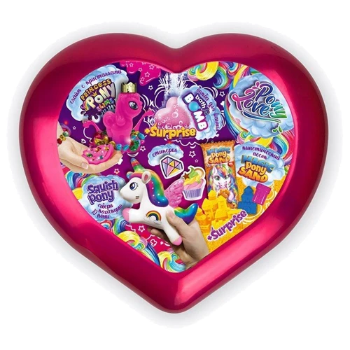 Набор для творчества Danko Toys 8в1 Pony Love: Возраст от 3-х лет