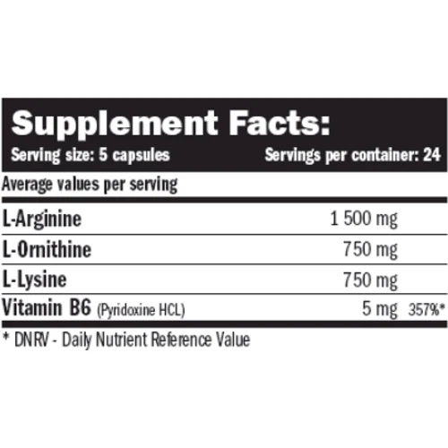 Аминокислота для спорта Amix GH Stimulant Maximum 120 caps / 24 servings: Вкус Без вкуса