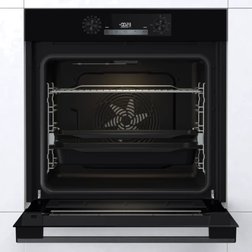 Духова шафа електрична Hisense BSA65226AB: Об'єм, л 77