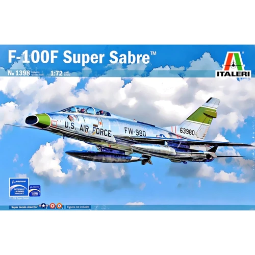 Истребитель ITALERI F-100 F Super Sabre