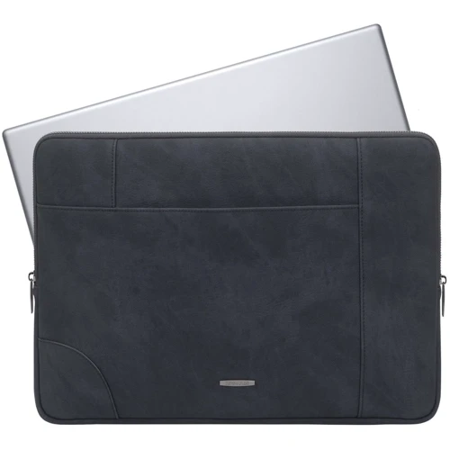 Сумка для ноутбуков RivaCase 15.6" Black (8905): Материал искусственная кожа