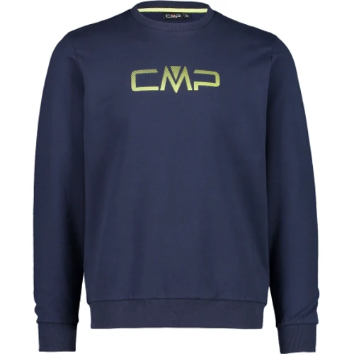 

Свитшот Cmp Man Sweat 31D4327-10Nh 56 темно-синий с принтом