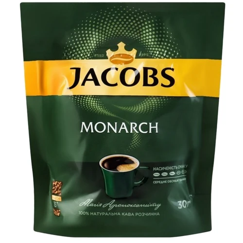 Кофе растворимый Jacobs Monarch 30 г (8714599101667)