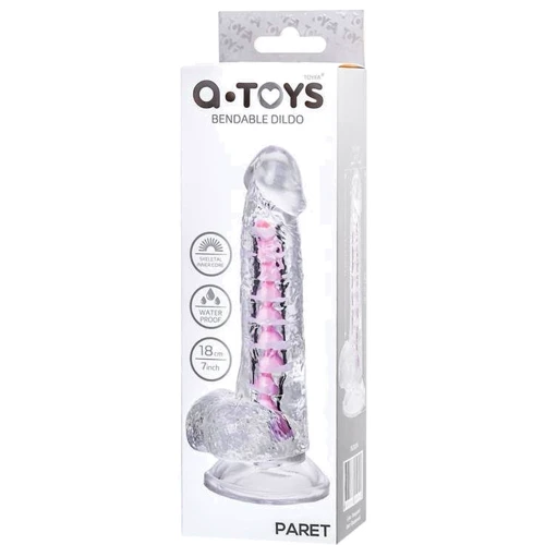 Фаллоимитатор Toyfa A-Toys Bendable Dildo Paret