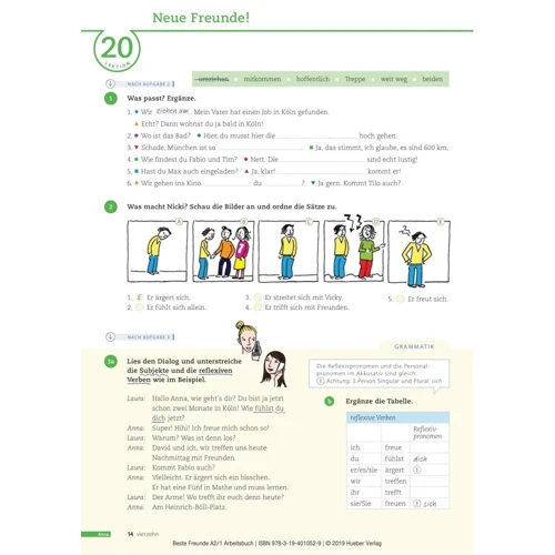 Beste Freunde A2.1: Arbeitsbuch mit Audio-CD: Производитель Hueber