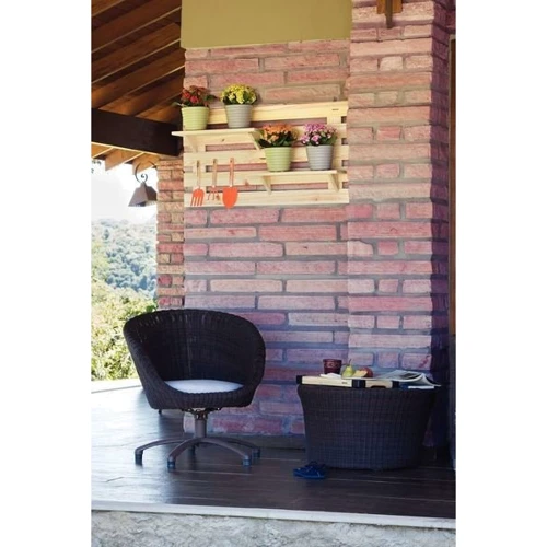 Поднос Tramontina Small Tray Black 47.2x27.2x20 см (91390/108): Цвет бежевый