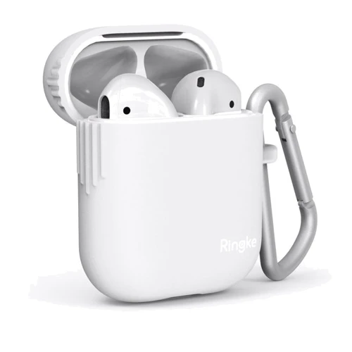 Чехол для наушников Ringke TPU Case Shockproof White (RCA4615) for Apple Airpods