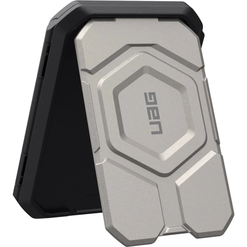 Чехол для iPhone Urban Armor Gear UAG Magnetic Wallet with Stand Black (964442114040): Цвет черный