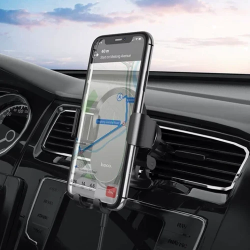 Держатель Hoco Car Holder Air Vent CA105 Black фото 7