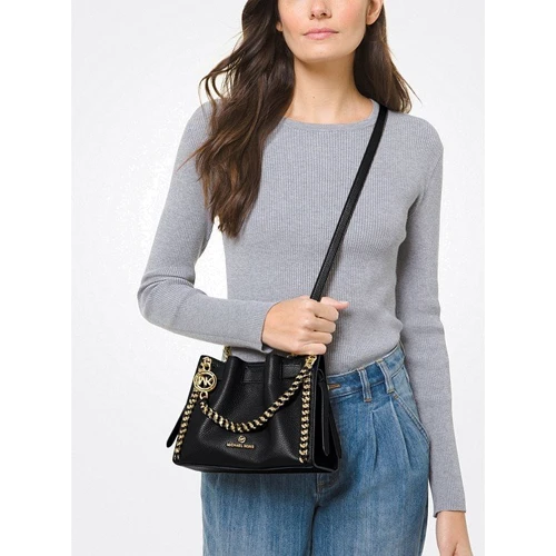 Женская сумка через плечо Michael Kors черная (32S1G4MC1L): Пол Женский