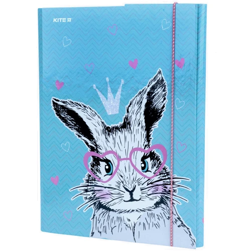 Папка для труда, А4, Kite, Cute Bunny k21-213-1
