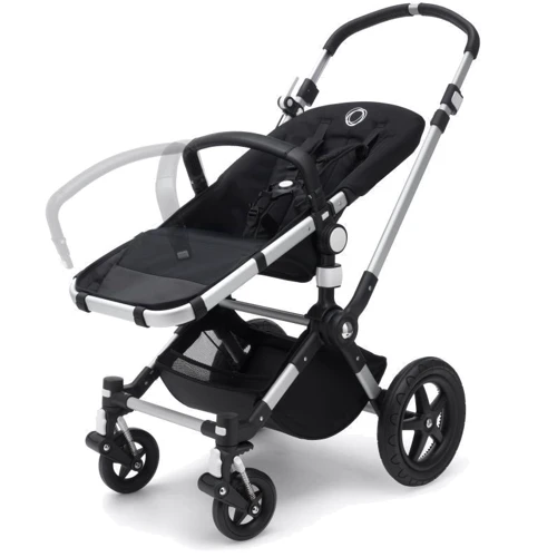Универсальная коляска 2 в 1 Bugaboo Cameleon 3 Plus Alu /Black, черный на серебряной раме: Ширина шасси 59 см