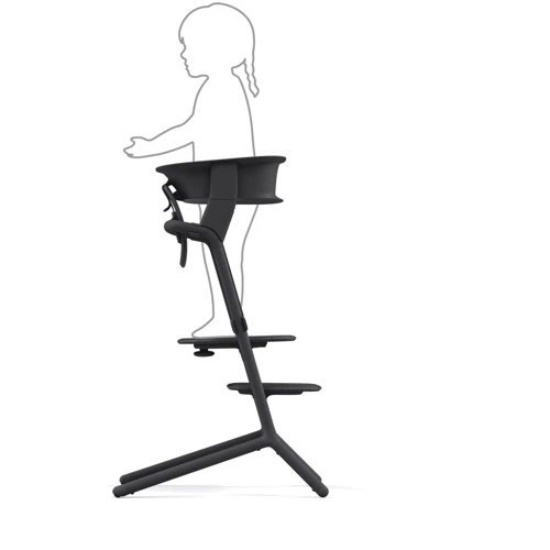 Учебная башня для стульчика Cybex Lemo Stunning Black (523001323): Материал пластик