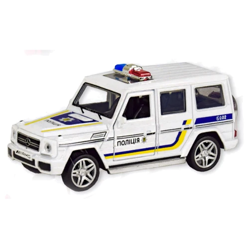Машинка металл 7844-4 АВТОПРОМ, 1:32-36 Полиция MERSEDES BENZ G65: Производитель АВТОПРОМ