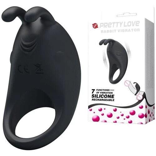 Кольцо эрекционное серии Pretty Love - RABBIT VIBRATOR, BI-210152: Производитель LYBAILE