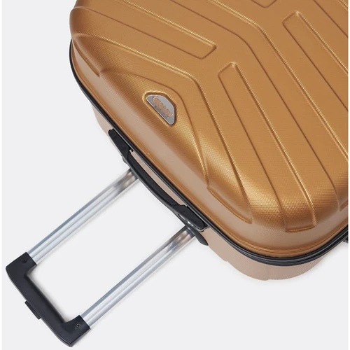 Чемодан Ricco Grande XL Gold (T15002Gold-XL): Материал Пластик