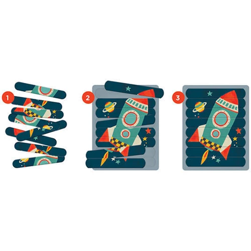 Пазлы-палочки Транспорт Mudpuppy Six Puzzle Sticks: Производитель Mudpuppy