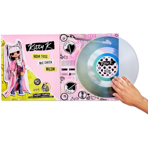 Игровой набор с куклой L.O.L. SURPRISE! серии "O.M.G. Remix" - Королева Китти 567240 фото 7