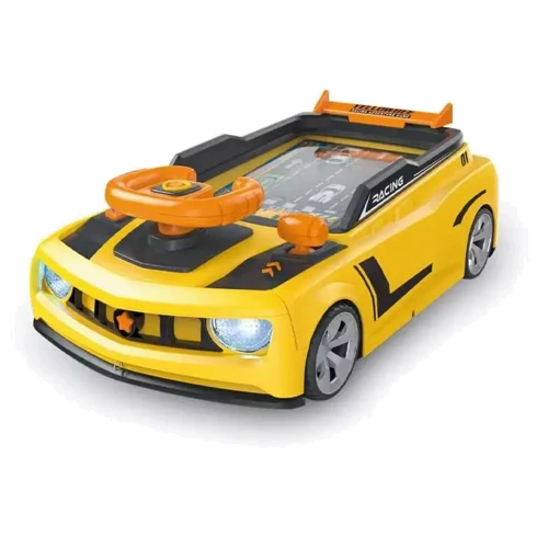 Автотренажер кермо, каталка, музика та світло (6606E)