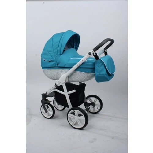 Універсальна коляска (2в1) Roan Bass B2-silver-white