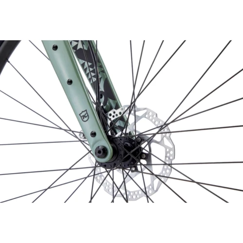 Велосипед Kona Rove LTD 27.5" 2024 гравийный (Landrover 50) (KNA B36RVL50): Конструкция вилки Жесткая