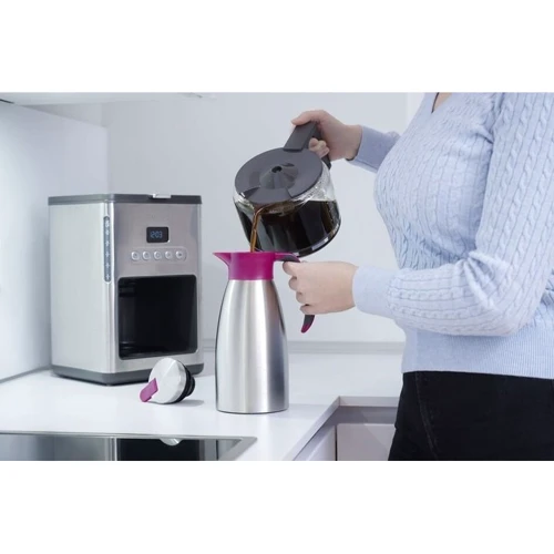 Термос Tefal Термокувшин Soft Grip 1.5 л бордовый (K3042214)