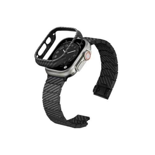 Аксессуар для Watch Pitaka Carbon Fiber Watch Band Retro Black/Grey for Apple Watch 42/44/45/49mm (AWB2311): Производитель Pitaka