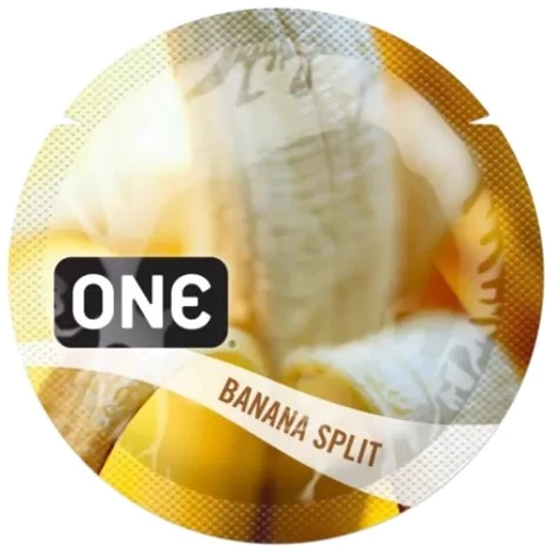 Презерватив ONE Flavor Waves Banana Split