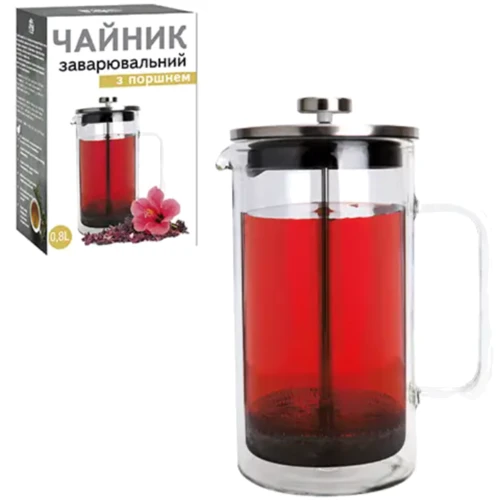 Френч-пресс S&T 800 мл (9155): Цвет прозрачный