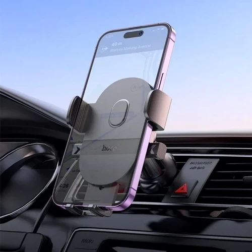 Держатель Hoco Car Holder Air Vent H18 Black фото 6