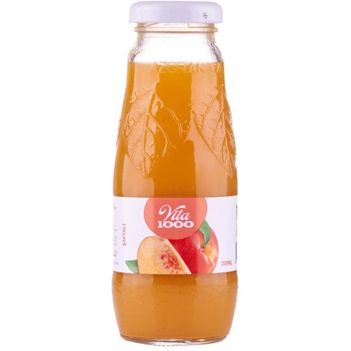 Нектар Az-Granata персиковый, стекло ТМ «VITA1000», 0.2л (TVZ4760081500528)