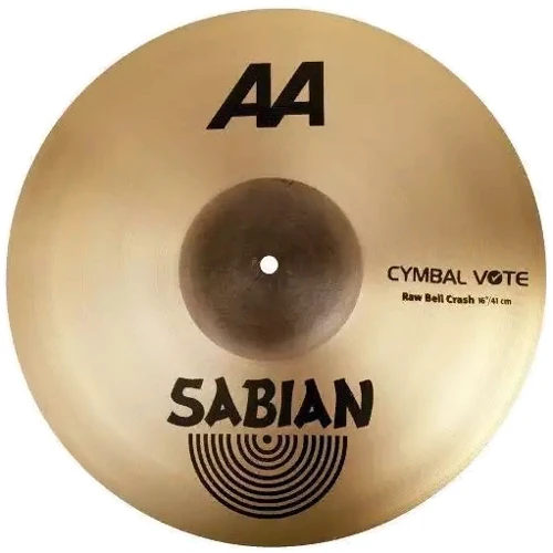 Тарілка для ударних SABIAN AA Raw Bell Crash (Brilliant) 2160772B
