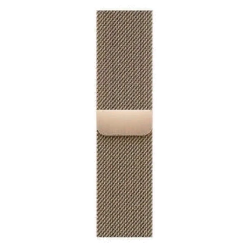 Apple Watch Series 7 41mm GPS+LTE Gold Stainless Steel Case with Gold Milanese Loop (MKHH3/MKJ03): Материал корпуса нержавеющая сталь