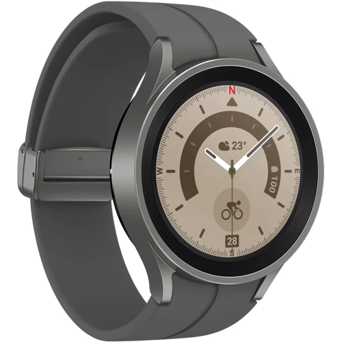 Смарт-часы Samsung Galaxy Watch 5 Pro 45mm eSIM (SM-R925) Titanium Gray Approved Витринный образец фото 3