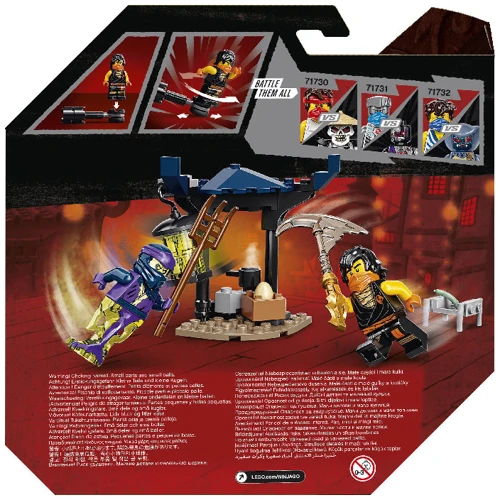 LEGO NINJAGO Грандиозный бой: Коул против воина-призрака (71733): Серия NINJAGO