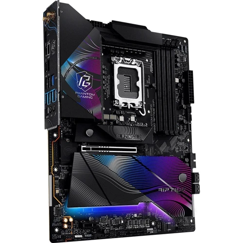 ASRock Z890 Riptide WiFi: Разъемы на задней панели USB Type-C, USB 3.2 Gen 1, USB 2.0, Ethernet RJ-45, HDMI, USB 3.2 Gen 2