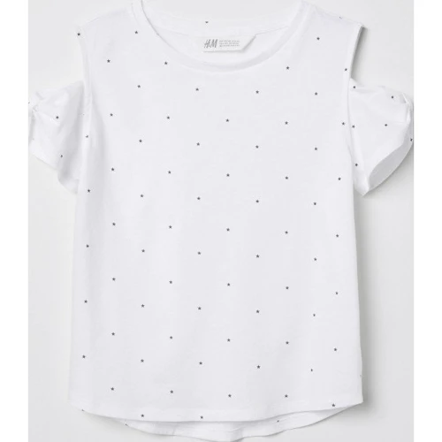 Футболка H & M 6479088 170 см біла