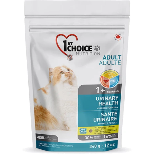 Сухий корм 1st Choice Urinary Health для котів схильних до МБК (сечокам'яна хвороба) 5.44 кг (ФЧКВУР5_44)