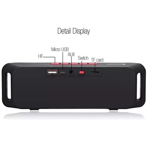 Bluetooth Колонка Music Megabass A2dp Stereo SC-208 Black фото 3