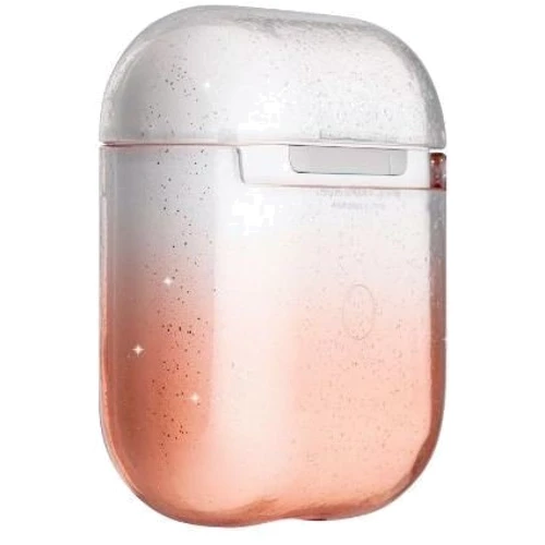 Чехол для наушников LAUT Ombre Sparkle Peach (L_AP_OS_P) for Apple AirPods 2 2019 фото 2