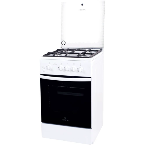 Газовая плита Greta 1470-00-07A (Чр) (GG 5072 CG 38 (W): Тип духовки газовая
